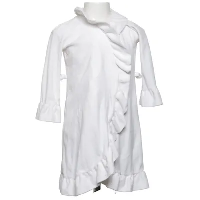 Badjas (Wit) van Vera Velour Katoen, Polyester