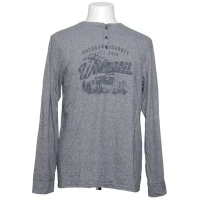 T-shirt manches longues (Gris) de Bernd Berger Coton, Polyester