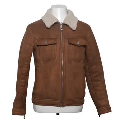 Shearlingjacka (Brun) från Zara Man Polyester
