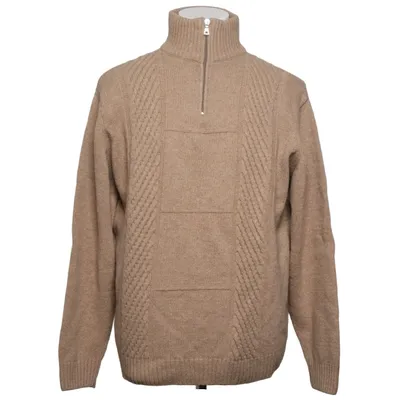 Sweater (Beige) fra Wolsey Polyamid, Uld
