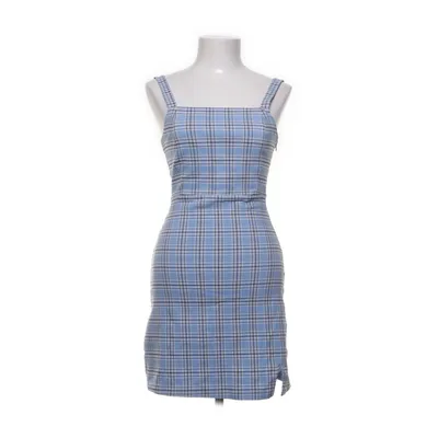 Jurk (Blauw, Wit, Zwart) van Chicwish Elastaan, Polyester, Viscose