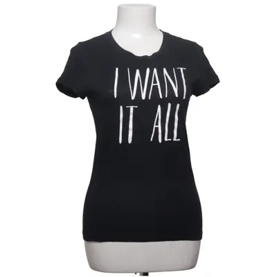 T-shirt (Sort) fra Aéropostale Bomuld, Polyester