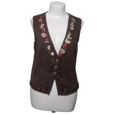 Gilet (Marron, Multicolore) de Prêt à Porter Coton