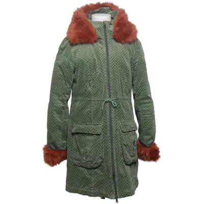 Vinterjakke (Grøn, Brun) fra Blutsgeschwister Bomuld, Elastan, Polyester