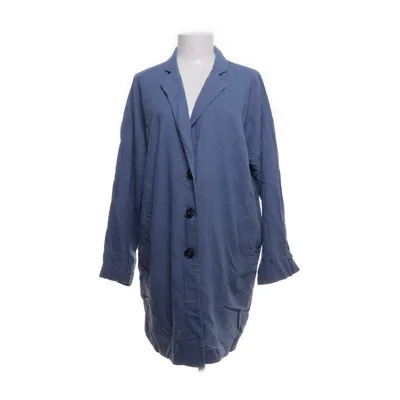 Overshirt (Blue) from Lindex Linen, Viscose