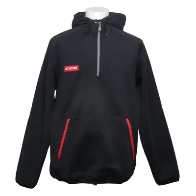 Sweat à capuche (Noir, Rouge) de CCM Élasthane, Polyester