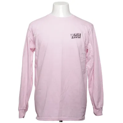 T-shirt à manches longues (Rose) de Gildan Coton