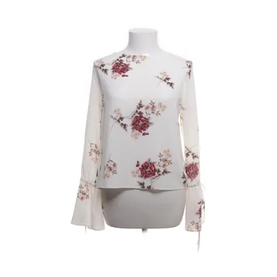 Blouse (White, Multicolored) from Daphnea Paris Polyester