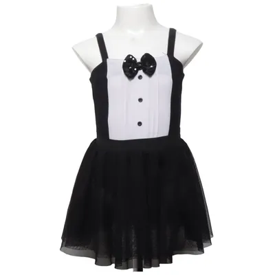 Udklædning (Sort, Hvid) fra Kids by Lindex Bomuld, Elastan, Polyester