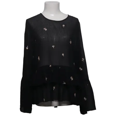 Bluse (Sort, Flerfarvet) fra Soaked in Luxury Polyester