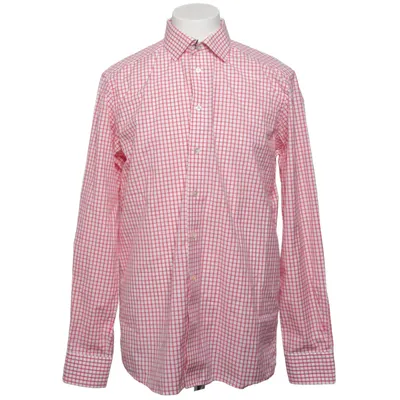 Chemise (Rouge, Blanc) de Eton Coton