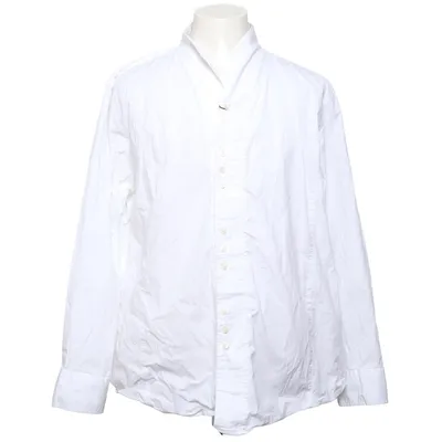 Chemise (Blanc) de Carisma Coton, Élasthane
