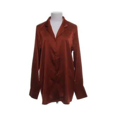 Skjorta (Brun) från Fashion Nova Elastan, Polyester