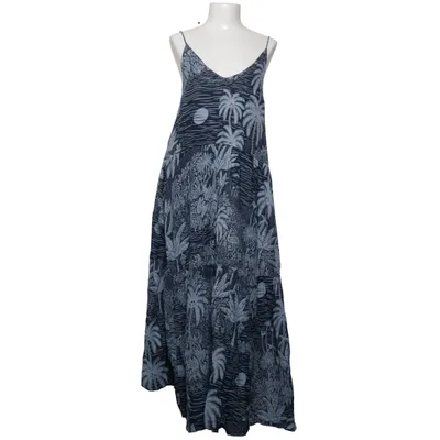 Maxi dress (Blue) from Desmond & Dempsey x H&M Viscose, Cotton