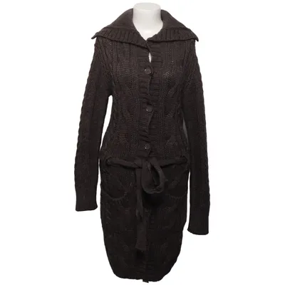 Cardigan (Brown) from Florence Design Acrylic, Mohair, Polyamide, Wool