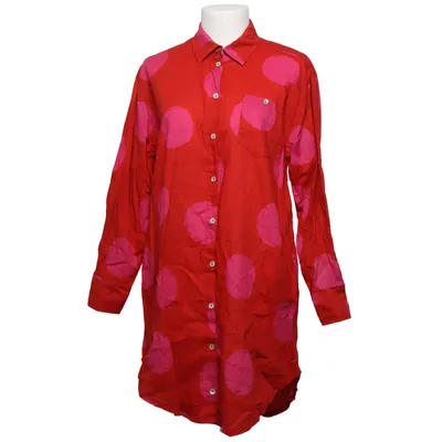 Robe chemise (Rouge, Rose) de Gudrun Sjödén Coton biologique