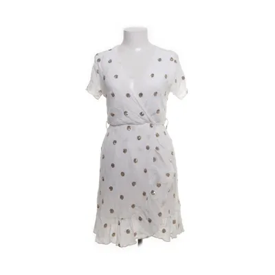 Jurk (Wit, Beige) van In April 1986 Polyester, Viscose