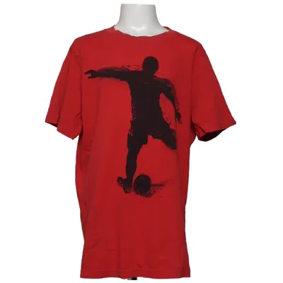 T-shirt (Rouge, Multicolore) de H&M Coton