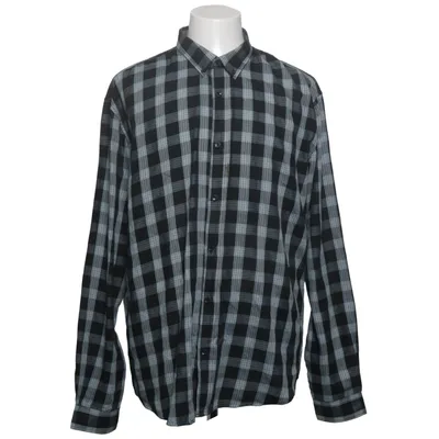 Flanellen overhemd (Zwart, Groen) van Smog Katoen, Polyester
