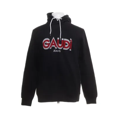Hoodie (Black) from Gaudi Jeans Cotton, Elastane, Polyester