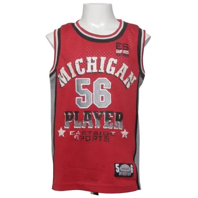 Maillot de basketball (Rouge, Gris, Multicolore) de X-Mail