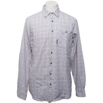 Shirt (White, Multicolored) from Euro Hunt Cotton, Elastane