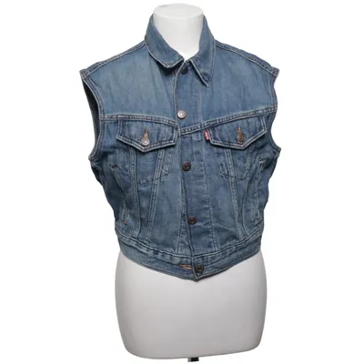 Jeansvest (Blå) fra Levi Strauss & Co Bomuld, Linned