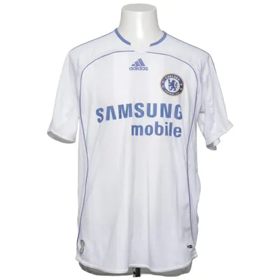 Voetbalshirt (Wit, Blauw) van Adidas Polyester