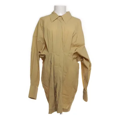 Skjortekjole (Gul) fra H&M Trend Polyamid, Elastan