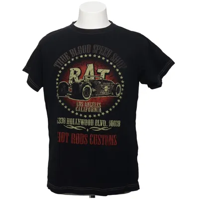 T-shirt (Sort) fra Speed Shop Bomuld