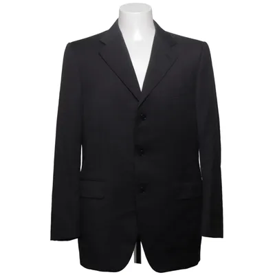 Blazer (Gray) from Canali Cupro, Wool