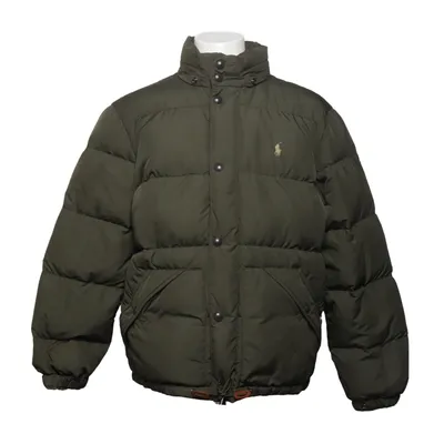 Donsjack (Groen) van Polo Ralph Lauren Katoen, Dons, Veer, Polyamide, Polyester