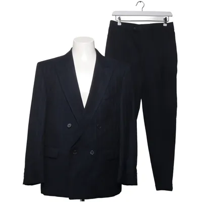 Jakkesæt (Sort) fra Gulins Polyester, Uld