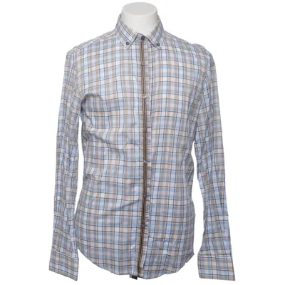 Shirt (Blauw, Bruin, Wit) van Mexx Metropolitan Katoen