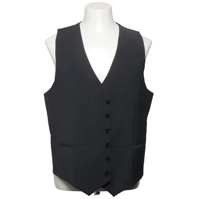 Kostuumgilet (Grijs) van Bertoni Polyester, Wol