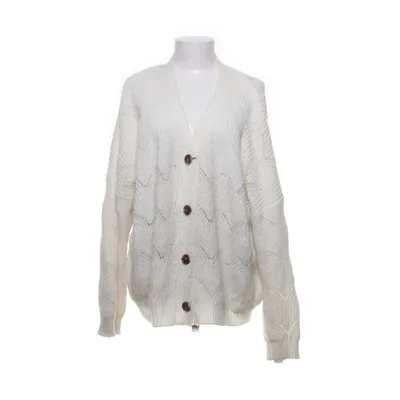 Cardigan (Hvid) fra Gina Akryl, Polyester
