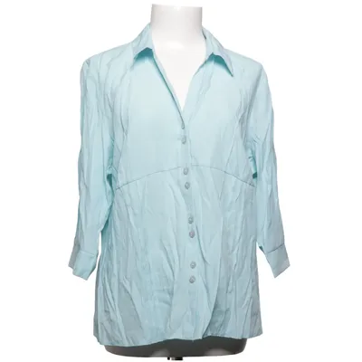 Bluse (Turkis) fra Petites Polyester, Viscose