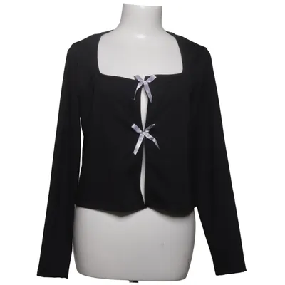 Bolero (Sort) fra Pieces Elastan, Polyester