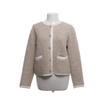 Blazer (White, Beige) from In April 1986 Acrylic, Elastane, Wool, Recycled polyester