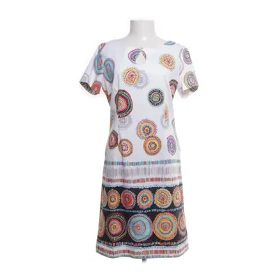 Dress (White, Multicolored) from Pause Café Cotton, Elastane