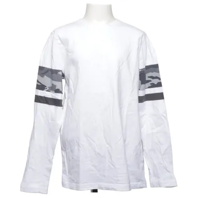 Långärmad t-shirt (Vit, Grå) från Skate Nation Bomull