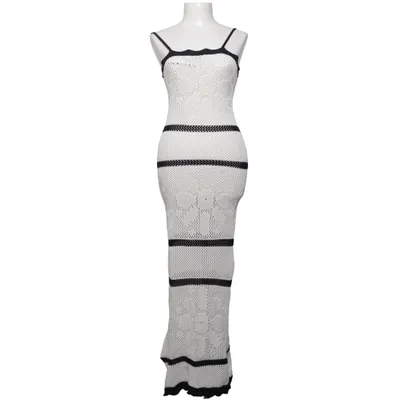 Maxikjole (Hvid, Sort) fra Gina Tricot Bomuld