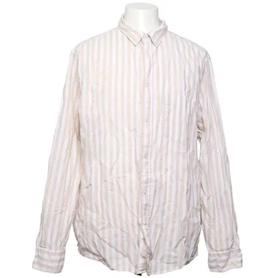 Skjorte (Hvid, Beige, Flerfarvet) fra H&M Man Linned, Bomuld