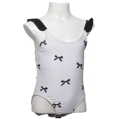 Maillot de bain une pièce (Blanc, Noir) Élasthane, Polyester