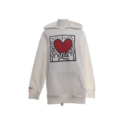 Hoodie (White, Multicolored) from Keith Haring Cotton, Polyester