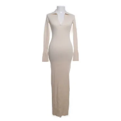 Maxi jurk (Beige) van Bershka Polyamide, Polyester, Viscose