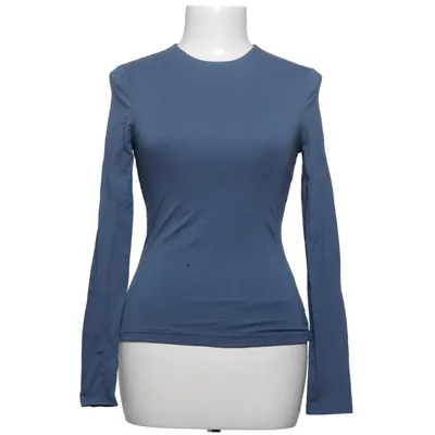 Långärmad t-shirt (Blå) från Karen Millen Bomull, Elastan