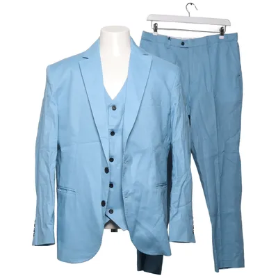 Suit (Blue) Cotton, Linen