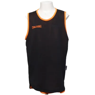 Baskettrøje (Sort, Orange) fra Spalding Polyester