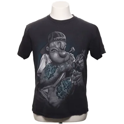 T-shirt (Zwart) van Delta Pro Weight Katoen